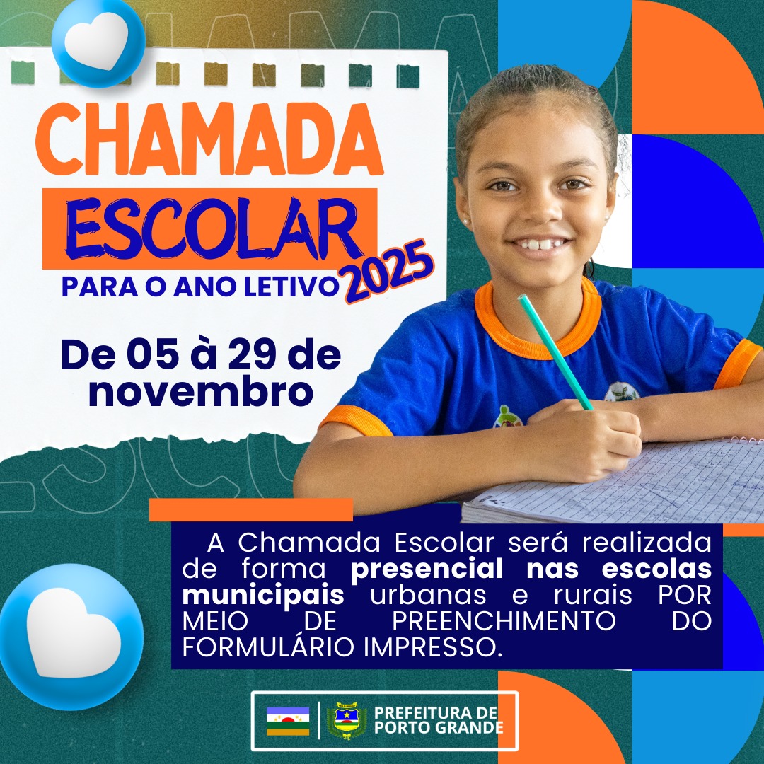 CHAMADA ESCOLAR 2025